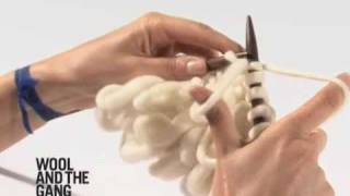 Comment tricoter le point fourrure  Tutoriel Tricot [upl. by Yramanna]