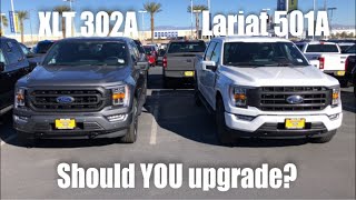 2021 Ford F150 XLT Sport 302A vs Lariat Sport 501A  Worth 5k more [upl. by Ping]