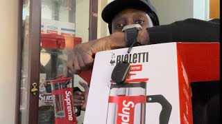 Supreme Bialetti 8Cup French press Review [upl. by Hoeg]