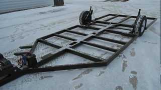 fish house frame one winch [upl. by Silirama963]