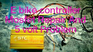 E Bike Controller Electric Bike Controller Repair E bike controller mosfet issue problem E bike [upl. by Fraser753]