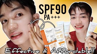 EFFECTIVE amp AFFORDABLE SUNSCREEN Spf 90 PA Disaar SUNSCREEN PROTECTION AND COVERAGE honestreview [upl. by Ayad848]