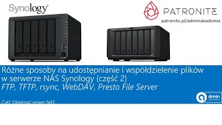 Różne sposoby na udostępnianie i współdzielenie plików w serwerze NAS Synology część 2 [upl. by Kral454]