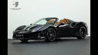 Ferrari 488 Pista Spider FullCarbonLiftPaintedStripe [upl. by Pond529]