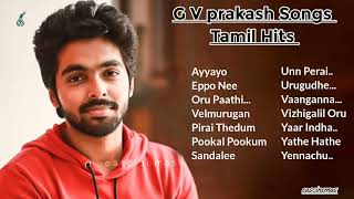 GV Prakash Songs Tamil Hits  Jukebox  Love Songs  Melody Songs  Hits  Tamil Songs  EASCINEMAS [upl. by Fitzpatrick]