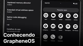 Conhecendo a GrapheneOS derivação do Android com foco em segurança e privacidade [upl. by Kelcy413]