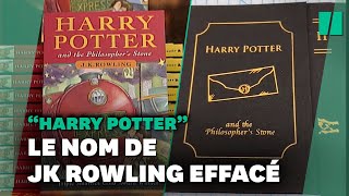 JK Rowling disparaît des « Harry Potter » sur les livres de cet artiste trans [upl. by Einaffit373]