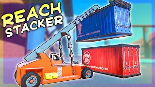 Building a Reach Stacker to Transport Crates Around the Port [upl. by Blackwell]