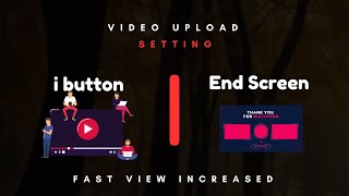 How to Use I Button amp End Screen Like a Pro  Complete Guide for YouTubers I Button Aur End Screen [upl. by Ayadahs]