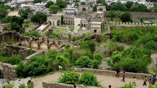 Visiting Golconda Fort  Hyderabad Travel [upl. by Assek]