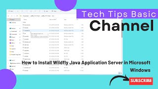 How to Install Wildfly Java Application Server in Microsoft Windows wildfly java javatutorial [upl. by Ivers185]