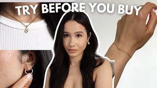 the BEST way to buy jewelry  try on haul Talisa Jewelry [upl. by Carley]