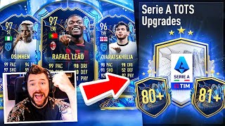 20x 81x11 Serie A TOTS Packs [upl. by Ahsiloc]