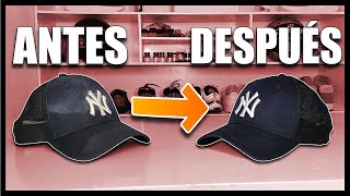 CÓMO LAVAR GORRAS CORRECTAMENTE [upl. by Kcirdahs]