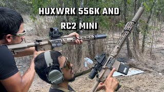 TRIARC 125 HUXWRK 556k SUREFIRE RC2 MINI [upl. by Esidnak]