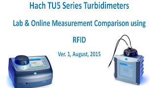 TU5 Series Turbidimeters  Lab and Online Measurement Comparison Using RFID [upl. by Accissej]