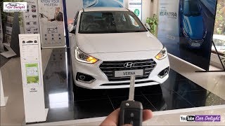 Hyunda Verna 2018 Sx Model Detailed Review With On Road Price  Team Car Delight [upl. by Alessig]