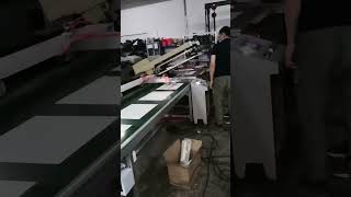 Fully automatic flat screen printing machine the fastest speed can reach 8001200Hsheet [upl. by Keever]