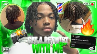 I Let My Subscribers Choose The Style For My Retwist  VLOG [upl. by Rosabelle543]