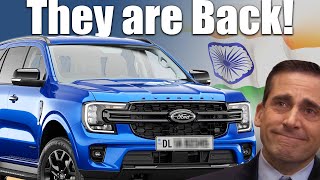 Why Ford is Returning to INDIA [upl. by Codd]