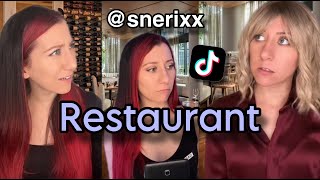 snerixx restaurant stories TikTok video compilation [upl. by Eniarol]