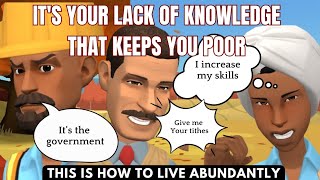 THIS IS HOW TO PROSPER AND LIVE IN ABUNDANCE CHRISTIAN ANIMATION [upl. by Jamill603]