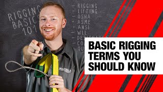 Basic Rigging Terms You Should Know [upl. by Ytisahcal]