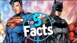 Top 5 Facts About DC Comics [upl. by Ydospahr]