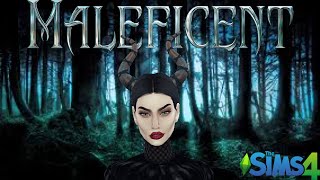 MALEFICENT  SIMS 4 CREATE A SIM  CC LINKS [upl. by Iorgo432]