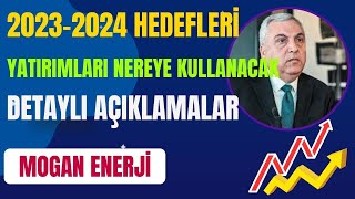 MOGAN ENERJİ PATRONU 20242025 HEDEFLERİNİ AÇIKLADI mogan [upl. by Irim]