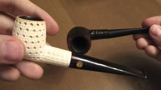 Altinay Meerschaum Pipe обзор трубки из пенки [upl. by Nifares]