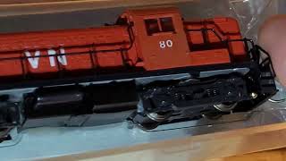 Will it run Vintage VN N scale Alco RS 3 [upl. by Nalla418]