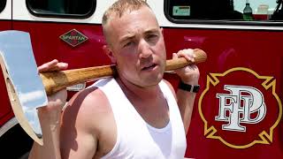 Behind the Scenes Paris Fire Departments lipsync video Wrecking Ball Scene [upl. by Blunt]