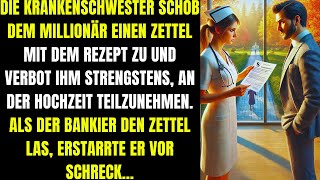 Die Krankenschwester gab dem Millionär einen Zettel und verbot ihm die Hochzeit [upl. by Kippie]