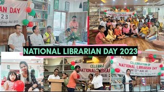 Celebration of National Librarian Day on 12 August 2023 New Age Learning Center Miao Library 📚 [upl. by Arama]