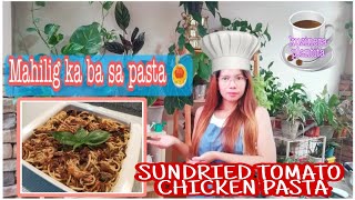 SUNDRIED TOMATO PASTA WITH CHICKEN SUNDRIED TOMATO CHICKEN PASTA  SUN DRIED TOMATO BASIL PASTA [upl. by Trainer]