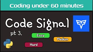 Code Signal Arcade  Problems 25 to 33 in Python  Part 3 [upl. by Arivle]