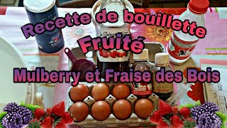 Pêche à la carpe  Recette de bouillette maison fruité Mulberry et Fraise des bois [upl. by Enneles]