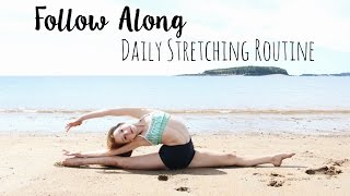 Daily Stretching Routine for Flexibility [upl. by Enirahtak]