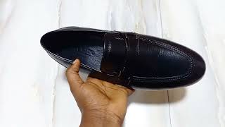 Elmo Eustachio Black Italian Leather Loafers [upl. by Torruella408]