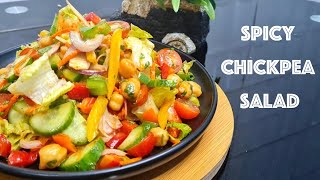 High Protein Chickpea Salad  Healthy Salad  Healthy Lunch amp Dinner Recipe  Weight Loss Recipe [upl. by Dorcea]