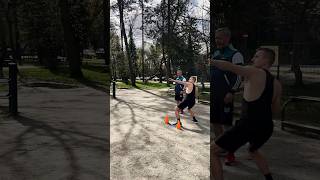 Chudy vs Dziadek odc 8 gym strong fitness push challenge [upl. by Losse]