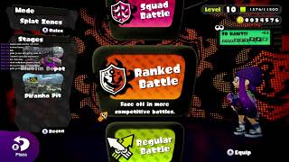 Unlocking Ranked In Splatoon 1 [upl. by Andreas218]