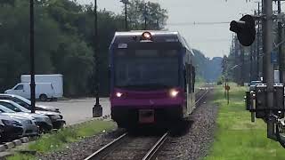 NJ Transit at BeverlyEdgewater Park [upl. by Belamy1]