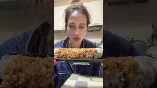 Sushi Auchan food mukbang sushi tastetest [upl. by Dirrej]