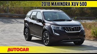 2018 Mahindra XUV500 Facelift  First Drive Review  Autocar India [upl. by Sonny]