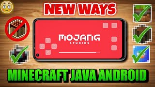 Every possible way to experience Minecraft Java on Android  🔥🔥 [upl. by Teiv]