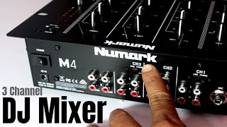 NuMark M4 DJ Mixer  High Quality Mixer in Low Price [upl. by Iborian]