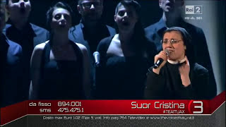 Suor Cristina Uno su mille En la gran final de La Voz Italia [upl. by Rich]