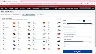 Dallas Cowboys Mock Draft Simulation [upl. by Ainit]